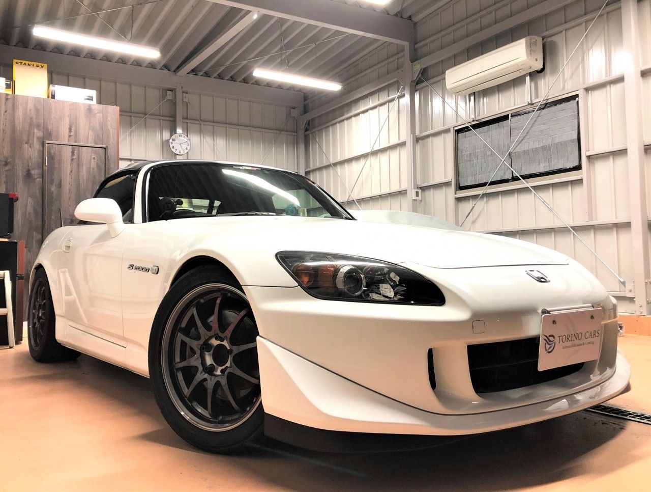 走行距離少なく程度極上 カスタマイズ多数 H18年式 Ap2 Honda S00 入庫しました お知らせ 自動車メーカー車両開発者が営む極上 車専門店 Torino Cars トリノカーズ