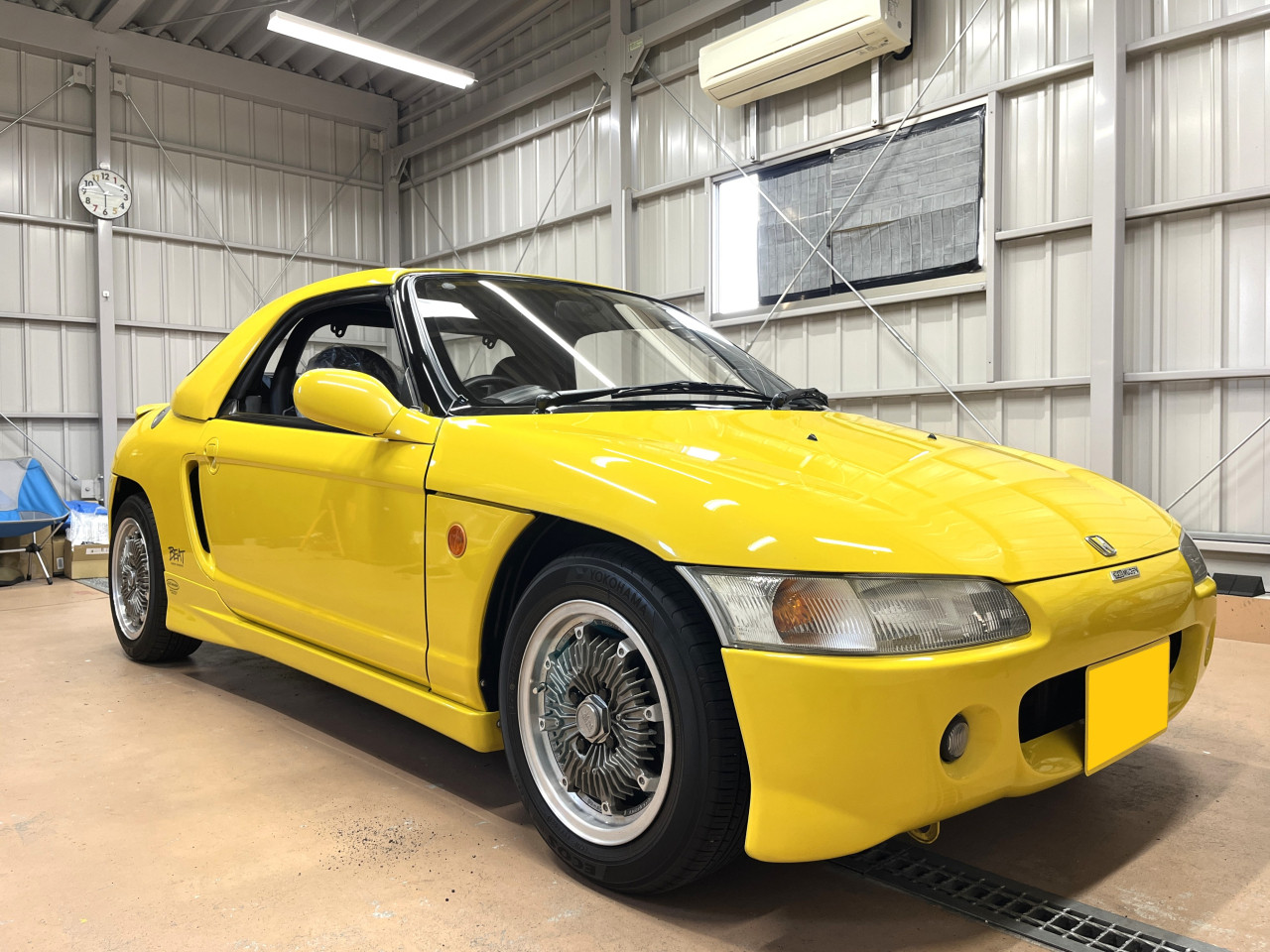 無限パーツ満載 カスタマイズ多数 走行距離少ない56,200km 程度極上 HONDA BEAT 販売前メンテナンス 外装清掃