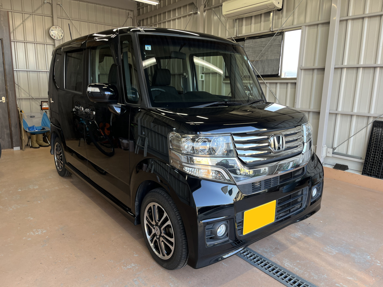 1オーナー美車 ナビ、ETC、バックカメラ付 装備充実G SSパッケージ N-BOX Custom 外装清掃