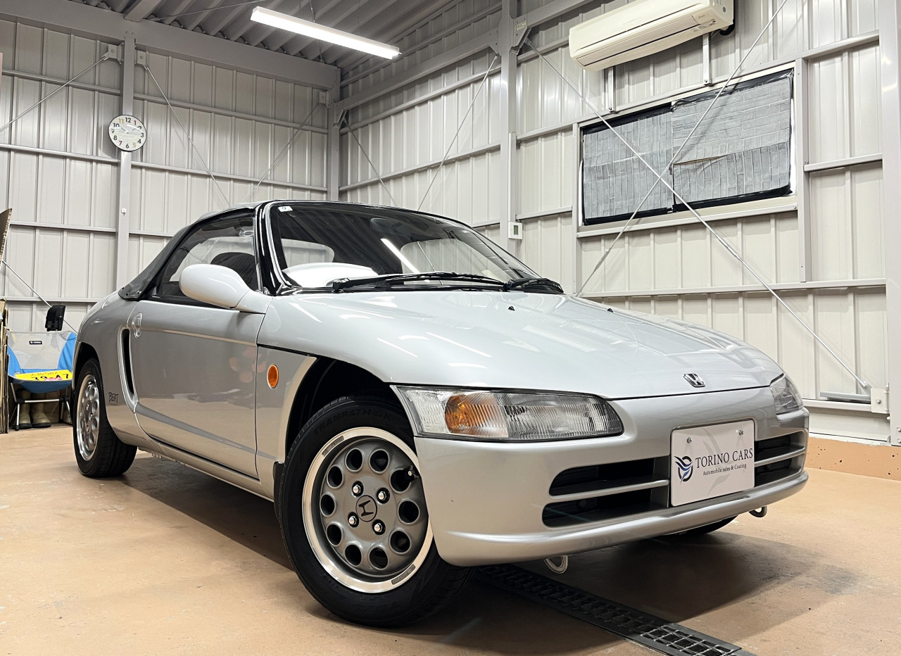 希少な最終モデル110型VersionZ 走行距離少ない23,100km 程度極上フルノーマル HONDA BEAT VerZ入庫致しました