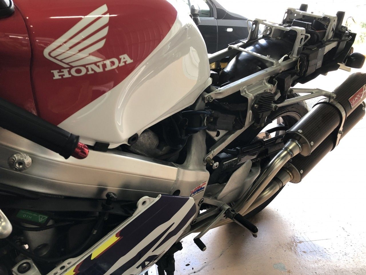 ご依頼作業：HONDA RVF400（NC35） エンジン始動不良修理作業 その② 